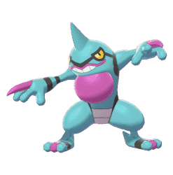 Alternative view of Toxicroak[SWSH]