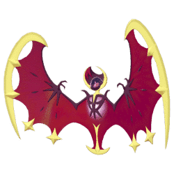 Lunala Pokemon Species - Diamond Paintings 