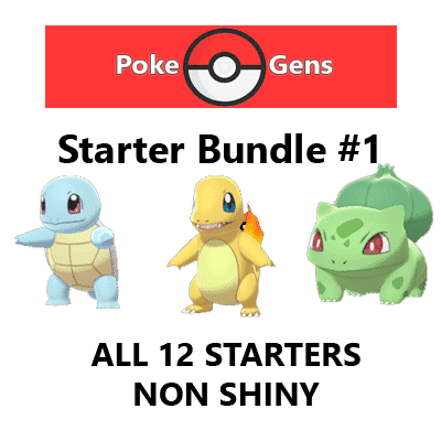 Starter Bundle Non Shiny [Pokemon Brilliant Diamond/Shining Pearl] –  PokeGens