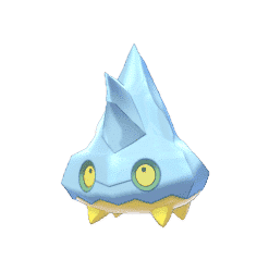 Alternative view of Bergmite [Legends Arceus]