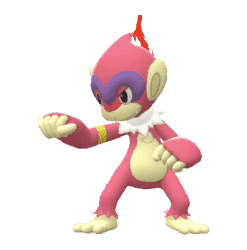 Alternative view of Monferno [Legends Arceus]
