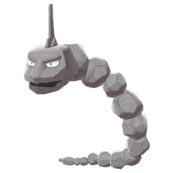 SHINY Onix - Pokemon TRADE GO- Registered Trade - Read Description