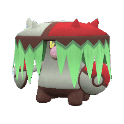 Pokémon do capô bruto