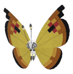 Alternative view of Vivillon-Continental [SV]