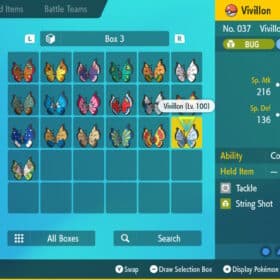 All Vivillon Patterns (Shiny or Non Shiny) - Pokemon Scarlet/Violet thumbnail