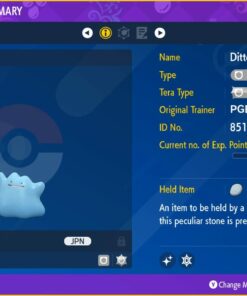Alternative view of [Pokemon Scarlet/Violet] Ditto Bundle - 25 x Ditto INCLUDING All Natures and Breeding Items, Japanese Language [SV]