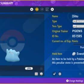 [Pokemon Scarlet/Violet] Ditto Bundle - 25 x Ditto INCLUDING All Natures and Breeding Items, Japanese Language [SV] thumbnail