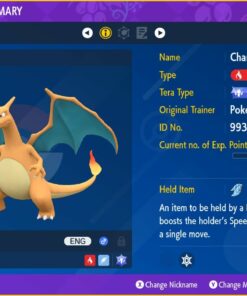 Alternative view of Charizard the Unrivaled [SV]
