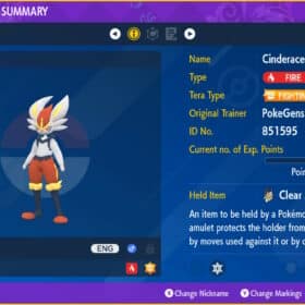 Cinderace the Unrivaled [SV] thumbnail