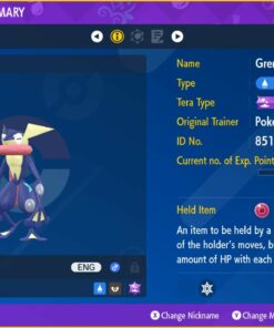 Alternative view of Greninja the Unrivaled [SV]