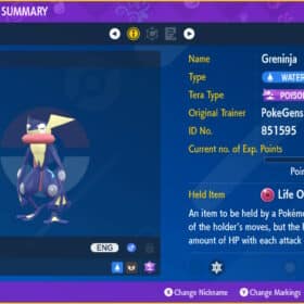 Greninja the Unrivaled [SV] thumbnail