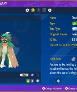Alternative view of Decidueye the Unrivaled [SV]
