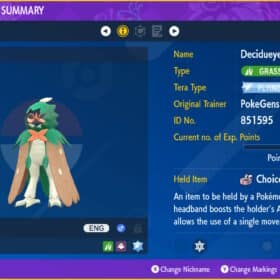 Decidueye the Unrivaled [SV] thumbnail