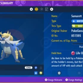 Samurott the Unrivaled [SV] thumbnail