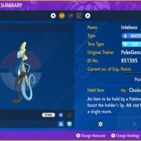 Inteleon the Unrivaled [SV] thumbnail