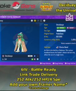 Decidueye the Unrivaled [SV]