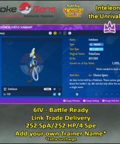 Inteleon the Unrivaled [SV]
