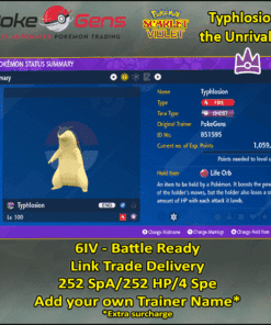 Typhlosion the Unrivaled [SV]