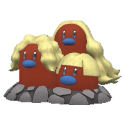 Alternative view of Dugtrio-Alola [SV]