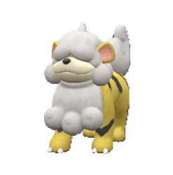Alternative view of Growlithe-Hisui [SV]