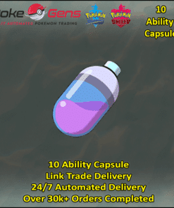 [Pokemon Sword/Shield] 10 x Ability Capsule [SWSH]