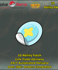 [Pokemon Scarlet/Violet] 10 x Ability Patch [SV]