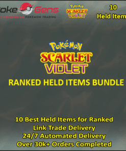 [Pokemon Scarlet/Violet] 10 x Best Ranked Held Items [SV]