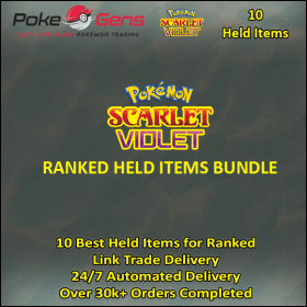 [Pokemon Scarlet/Violet] 10 x Best Ranked Held Items [SV]