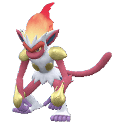 Alternative view of Infernape [SV]