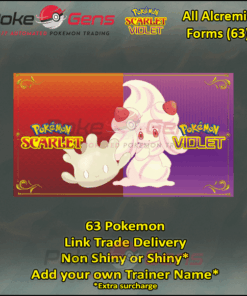 All Alcremie Forms (63 Pokemon) [SV]