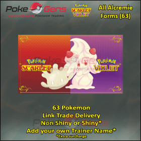 All Alcremie Forms (63 Pokemon) [SV]