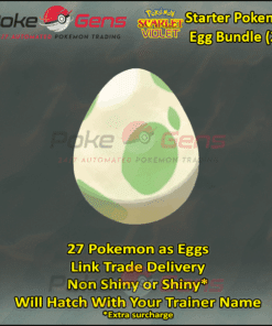 Starter Egg Bundle 27 Pokemon [SV]