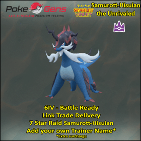 Samurott-Hisuian the Unrivaled [SV]