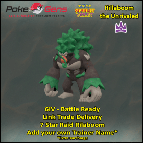 Rillaboom the Unrivaled [SV]