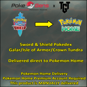 [Pokemon Home] Sword/Shield Pokedex