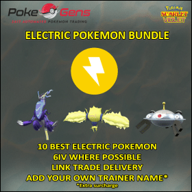 Electric Pokemon Bundle - Pokemon Scarlet & Violet (10 Pokemon)