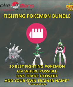 Fighting Pokemon Bundle - Pokemon Scarlet & Violet (10 Pokemon)