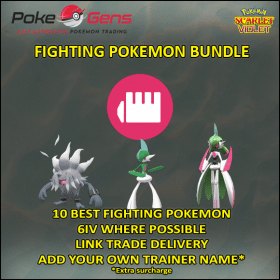 Fighting Pokemon Bundle - Pokemon Scarlet & Violet (10 Pokemon)