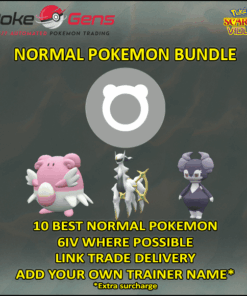 Normal Pokemon Bundle - Pokemon Scarlet & Violet (10 Pokemon)
