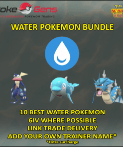 Water Pokemon Bundle - Pokemon Scarlet & Violet (10 Pokemon)
