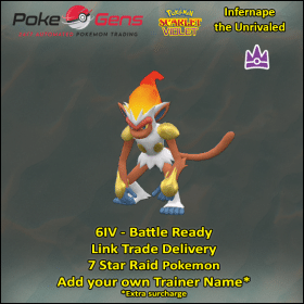 Infernape the Unrivaled [SV]