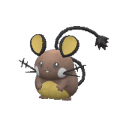 Alternative view of Dedenne [ZA]