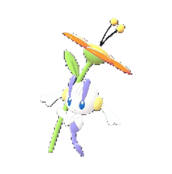 Alternative view of Floette Orange Flower [ZA]