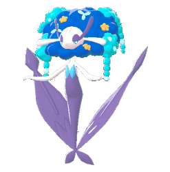 Alternative view of Florges Blue Flower [ZA]