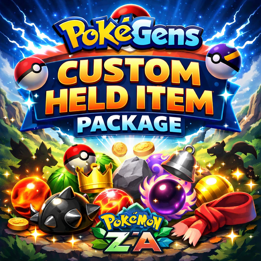 Custom Held Item Package [Pokemon ZA]