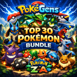 Pokémon Legends: Z-A – Top 30 Most Popular Pokémon Bundle