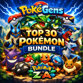 Pokémon Legends: Z-A – Top 30 Most Popular Pokémon Bundle
