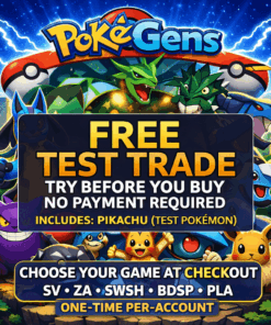 Free Test Trade – Try PokeGens Before You Buy