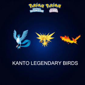 BDSP Kanto Legendary Birds